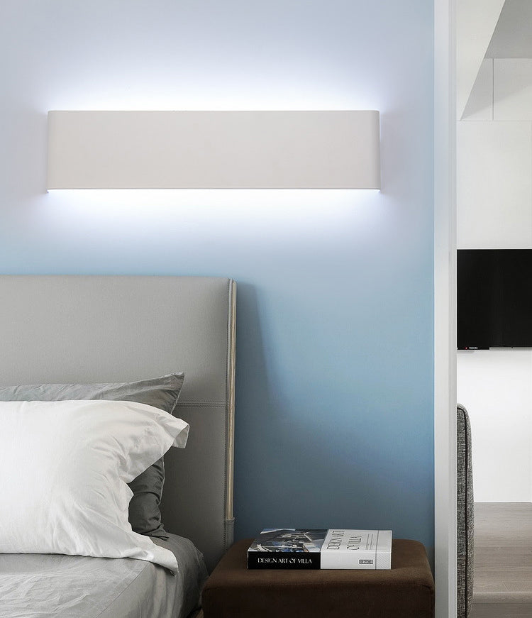 Moderne Einfachheit Rechteck Wandleuchte Acryl Wandleuchte Beleuchtung für Schlafzimmer