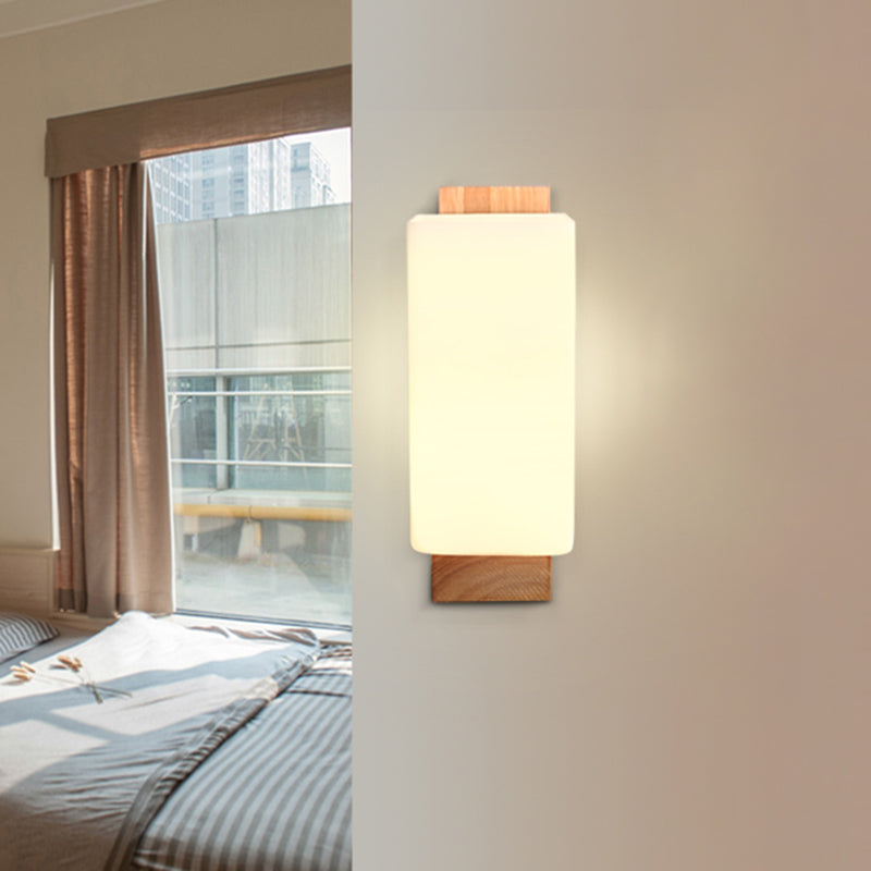 Moderne stijl massief houten bedwandsconstructie