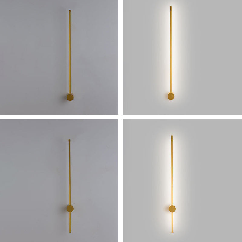 Nordische Einfachheit Lineare Wandleuchten Aluminiumleuchte Leuchten für Schlafzimmer