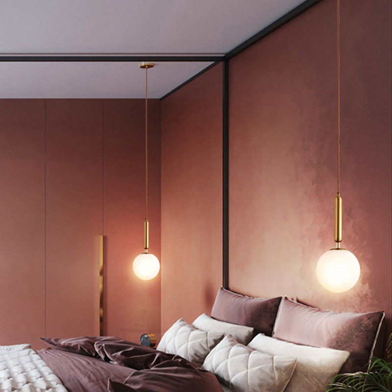 Aménagement d'éclairage de pendentif sphérique