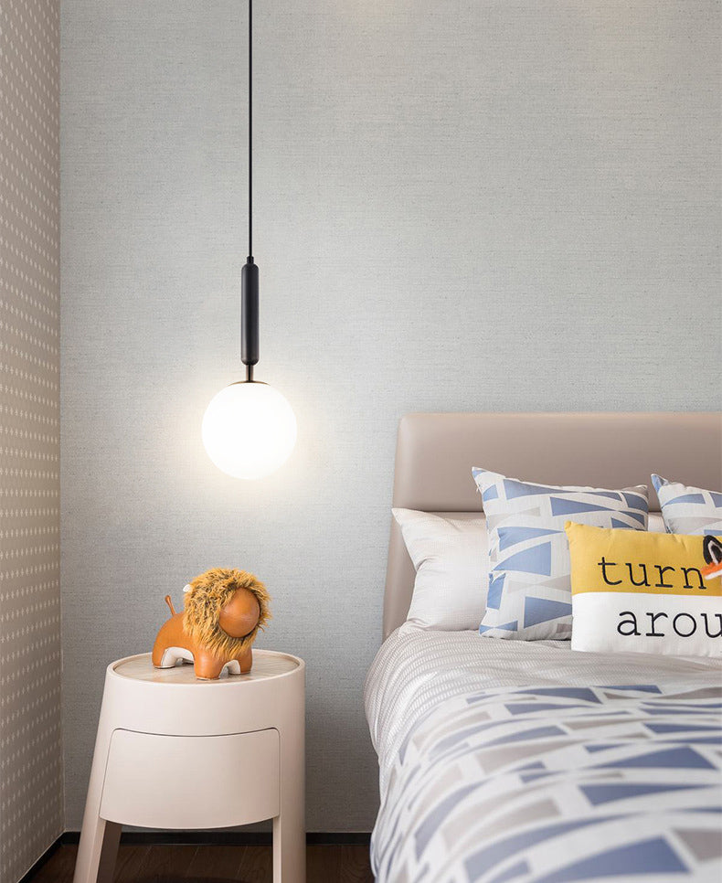 Aménagement d'éclairage de pendentif sphérique