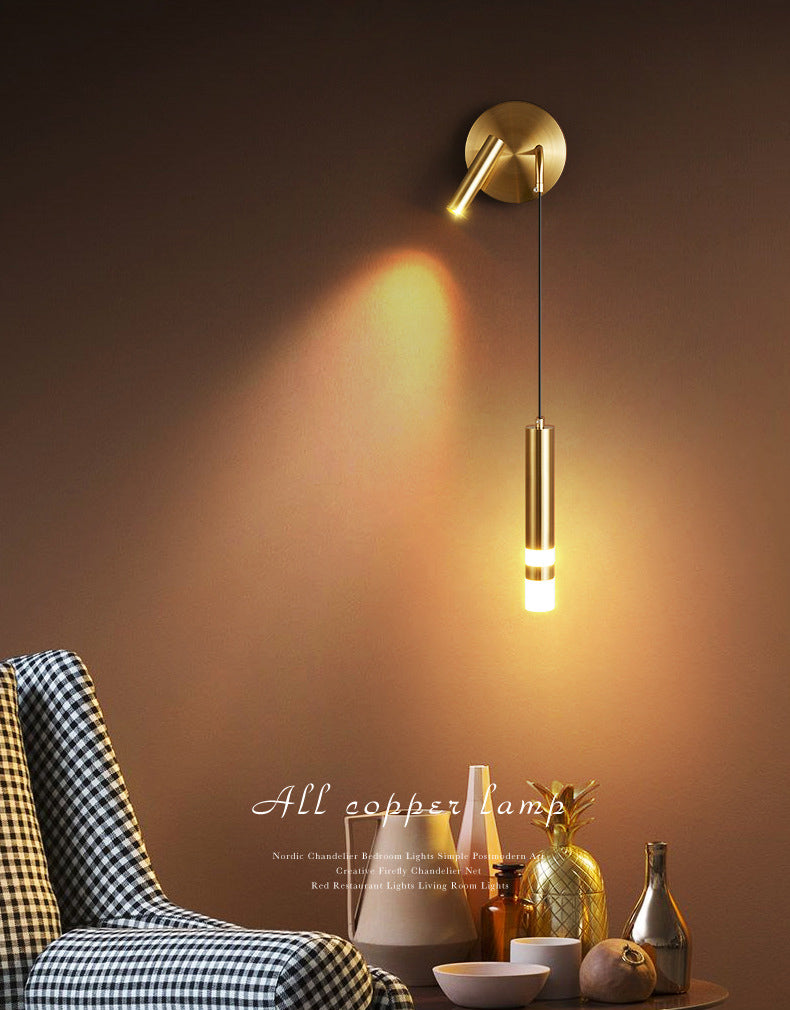 Tubes Wall Light Sconce Light Extravagant Style Metal Wall Lamp