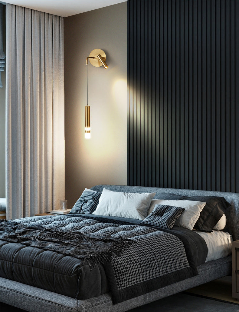 Tubes Wall Light Sconce Light Extravagant Style Metal Wall Lamp