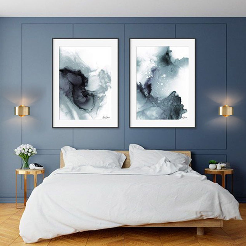 Cylinderical Sconce Light Fixture Modern Minimalist Style Metal 1 Light Sconces