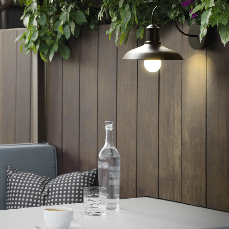 Retro Industrial Style Schwanenhals Stamm Wandleuchte 1 Lichtmetall -Leuchten