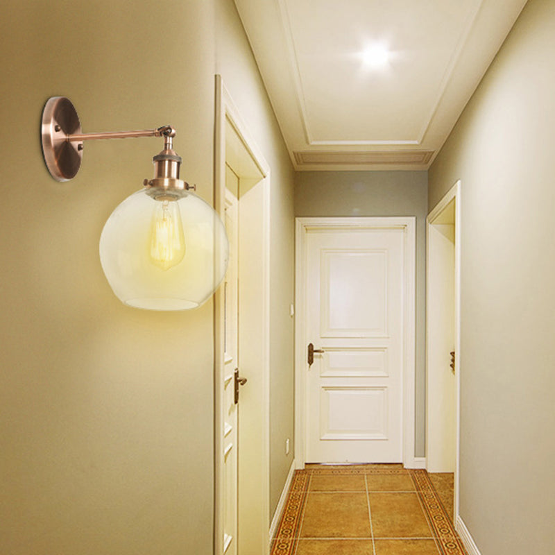 American Retro Style Armed Applexion luminaire Verre 1 Approche