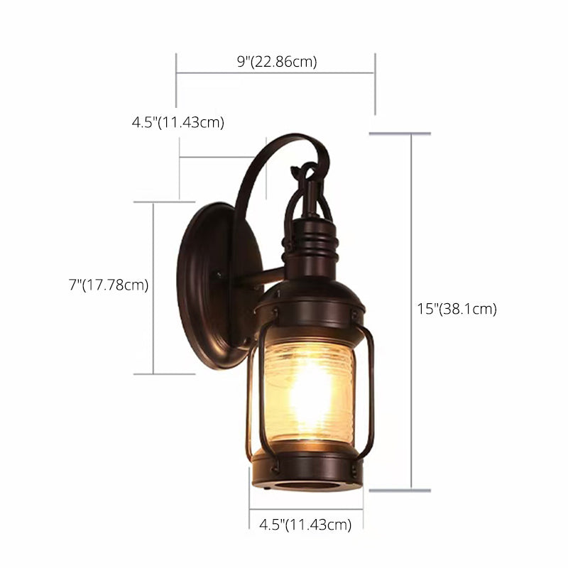 American Retro Style Armed Applexion luminaire Verre 1 Approche