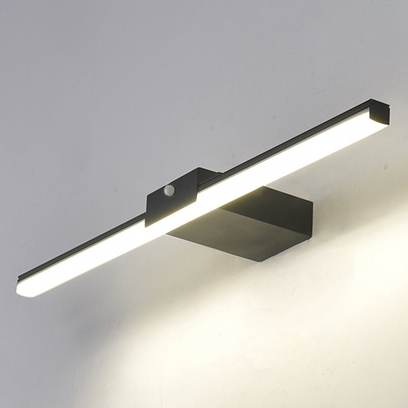 Rechteck Waschtischwandleuchten moderner minimalistischer Acryl -Ein Eitelkeitslicht