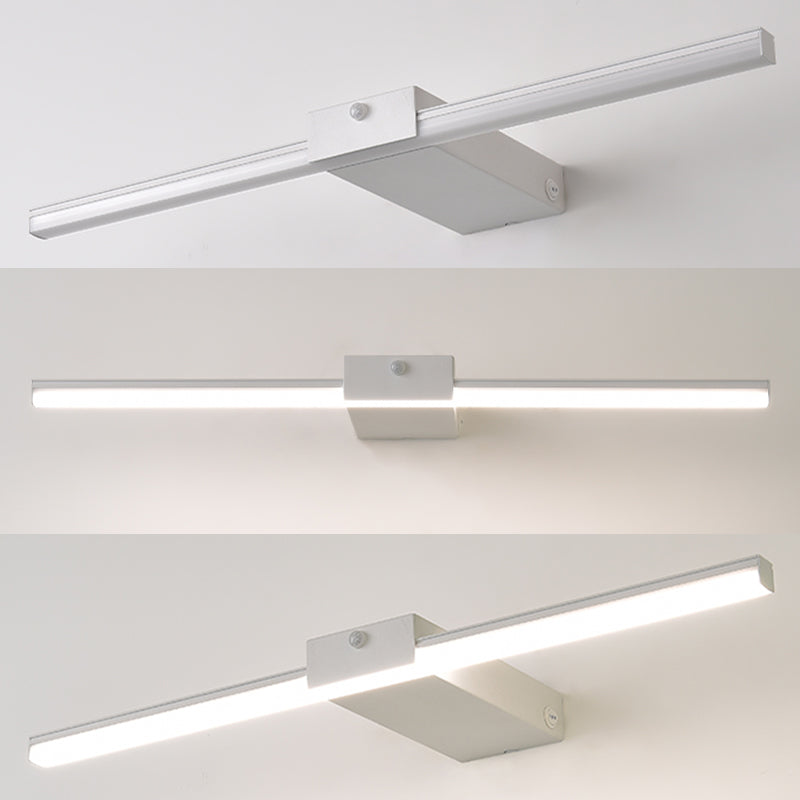 Rechteck Waschtischwandleuchten moderner minimalistischer Acryl -Ein Eitelkeitslicht