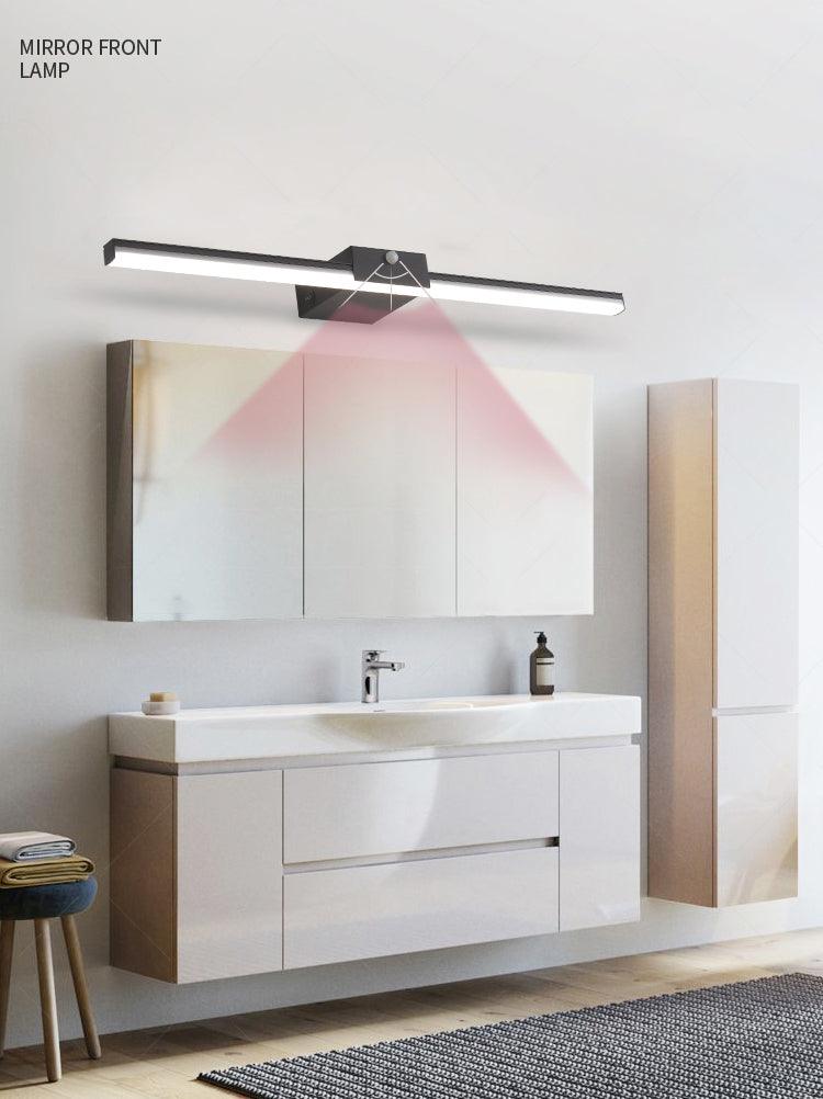 Rechteck Waschtischwandleuchten moderner minimalistischer Acryl -Ein Eitelkeitslicht
