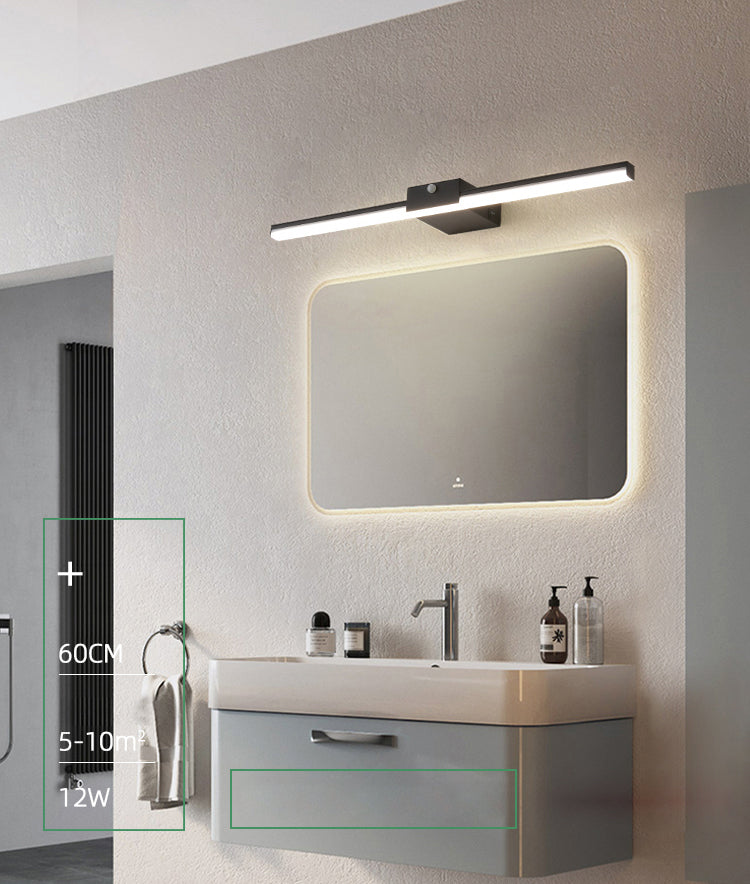 Rechteck Waschtischwandleuchten moderner minimalistischer Acryl -Ein Eitelkeitslicht