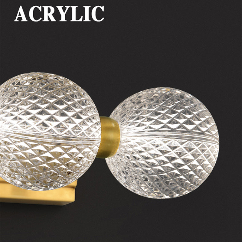 American Light Extravagant Style Vanity Light Fixture Copper Vanity Light