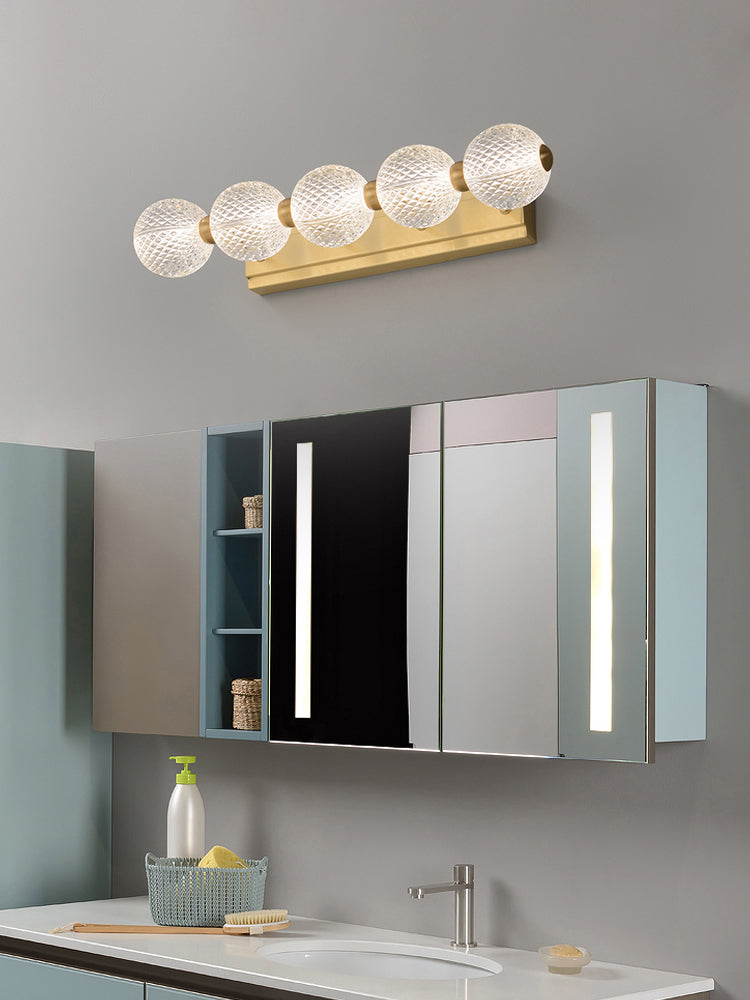 Luce americana Extravagant Vanity Light Segnugge la luce di vanità in rame