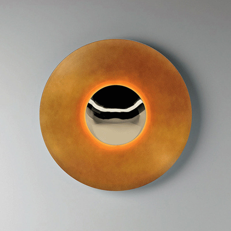 Circular Wall Light Sconces Nordic Minimalist Style Metal Sconces