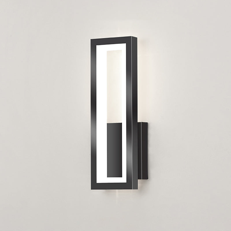 Rechthoekige wandverlichting armaturen moderne minimalistische stijl acryl wandlicht