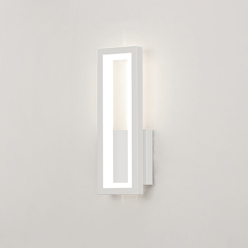 Rechthoekige wandverlichting armaturen moderne minimalistische stijl acryl wandlicht