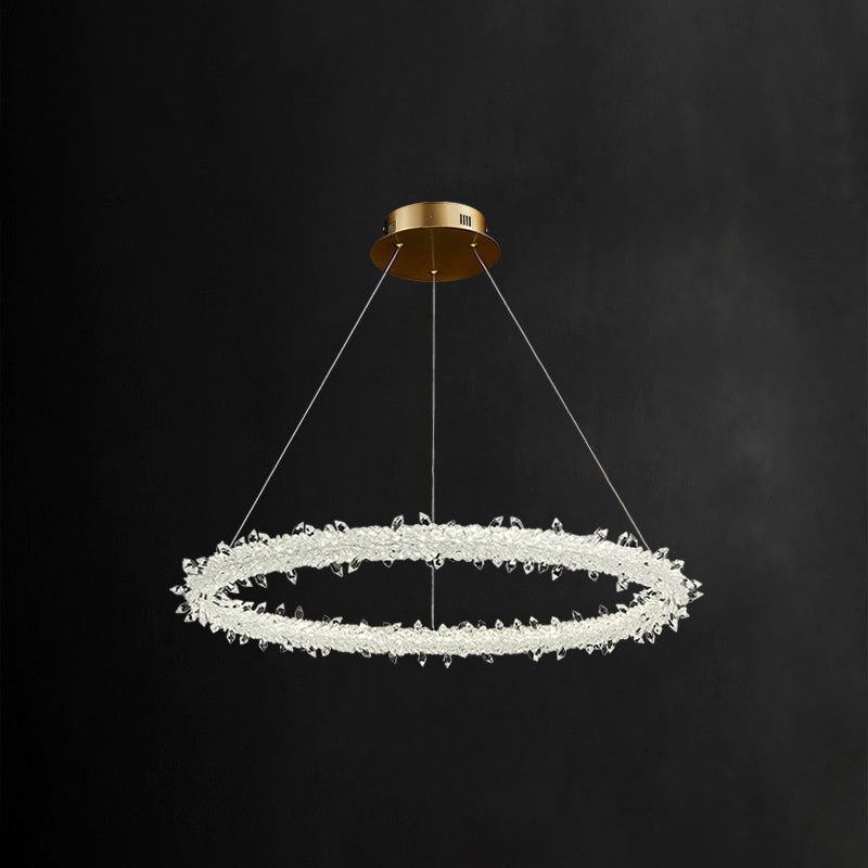 Lampade per lampadari a LEDELIE LED SIMPLICITÀ MODERNY GARLA LEDE LUMI DI CRIDURO CRIDUNGE PENDANTI PER RISTATO