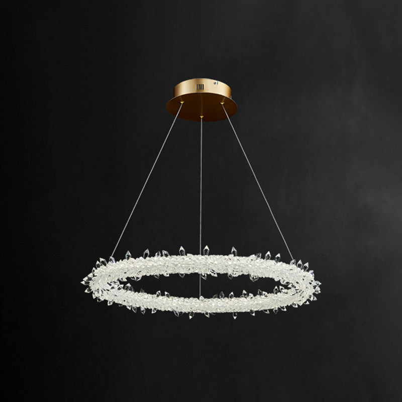 Lampade per lampadari a LEDELIE LED SIMPLICITÀ MODERNY GARLA LEDE LUMI DI CRIDURO CRIDUNGE PENDANTI PER RISTATO