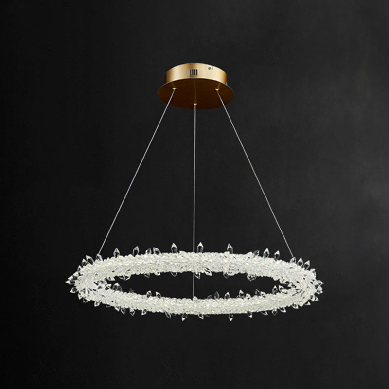 Lampade per lampadari a LEDELIE LED SIMPLICITÀ MODERNY GARLA LEDE LUMI DI CRIDURO CRIDUNGE PENDANTI PER RISTATO