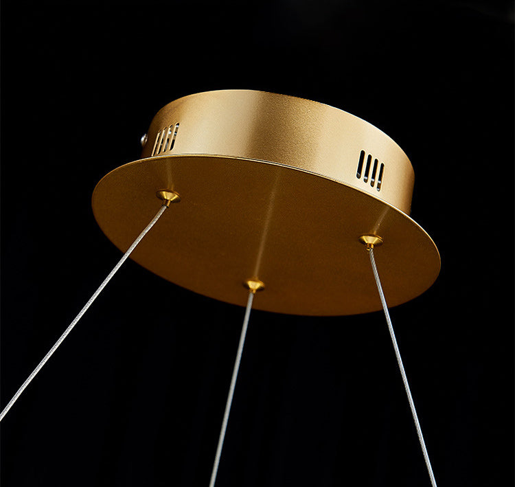 Lampade per lampadari a LEDELIE LED SIMPLICITÀ MODERNY GARLA LEDE LUMI DI CRIDURO CRIDUNGE PENDANTI PER RISTATO