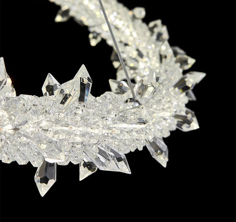 Lampade per lampadari a LEDELIE LED SIMPLICITÀ MODERNY GARLA LEDE LUMI DI CRIDURO CRIDUNGE PENDANTI PER RISTATO