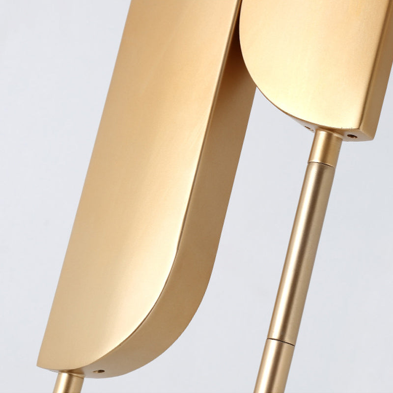 Simple Ball Shape Wall Sconce Matte White Glass 1 Light Gold Wall Mount Light Fixture