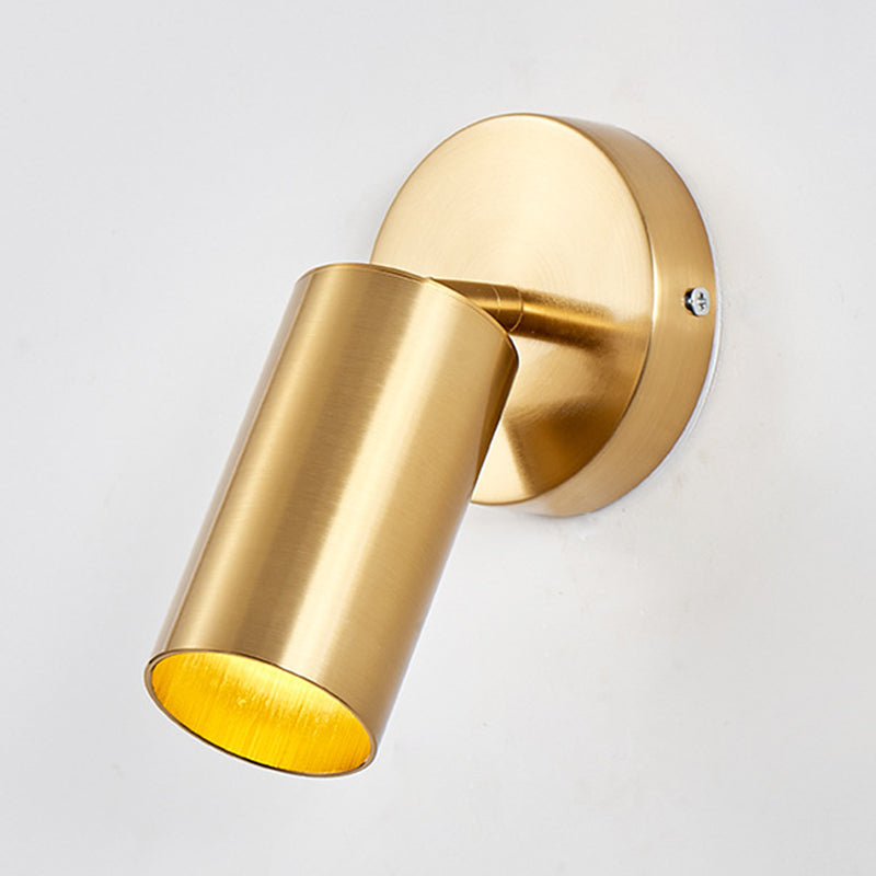 Cylinder Wall Light Sconce Nordic Luxury Style 1 Light Sconces