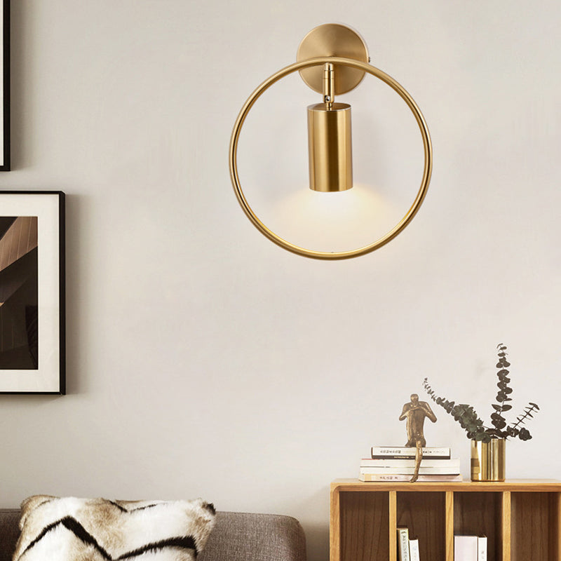 Cylinder Wall Light Sconce Nordic Luxury Style 1 Light Sconces