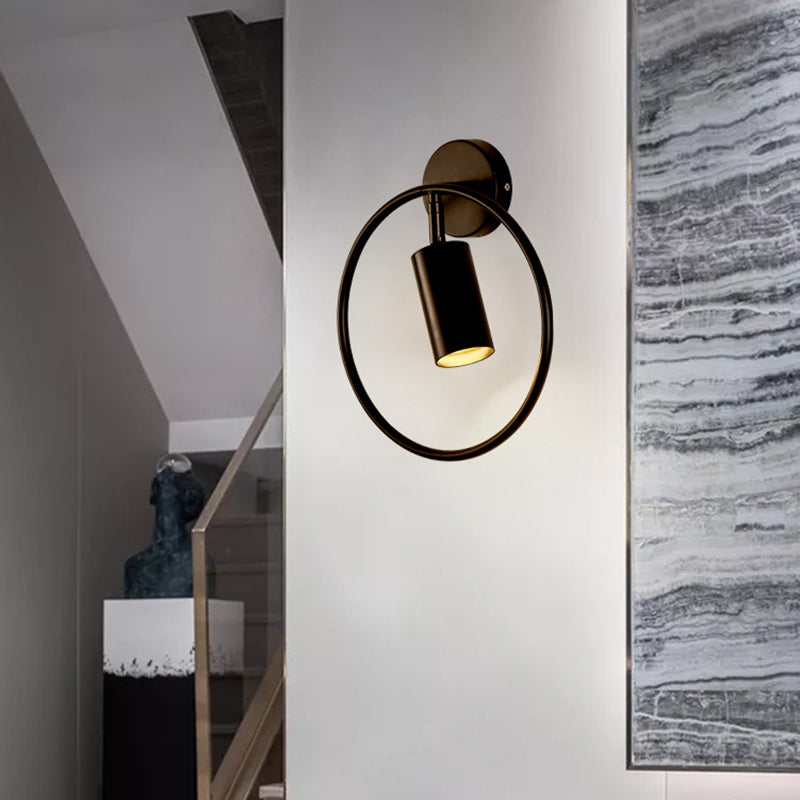 Cylinder Wall Light Sconce Nordic Luxury Style 1 Light Sconces