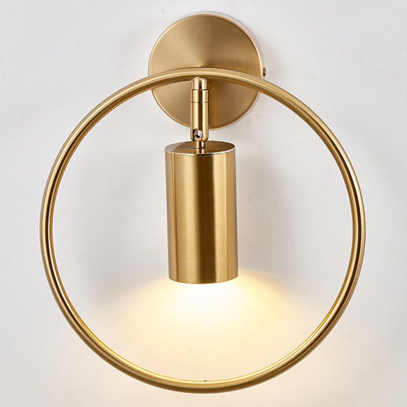 Cylinder Wall Light Sconce Nordic Luxury Style 1 Light Sconces
