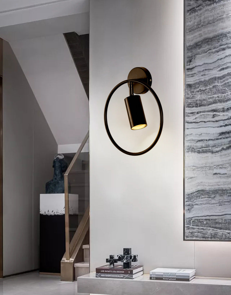 Cylinder Wall Light Sconce Nordic Luxury Style 1 Light Sconces