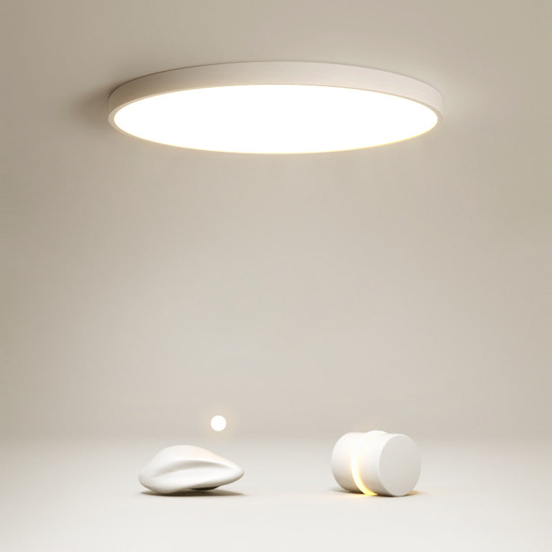 Ultra-thin Round Flush Mount Ceiling Lights Minimalist LED Flush Ceiling Lights for Bedroom