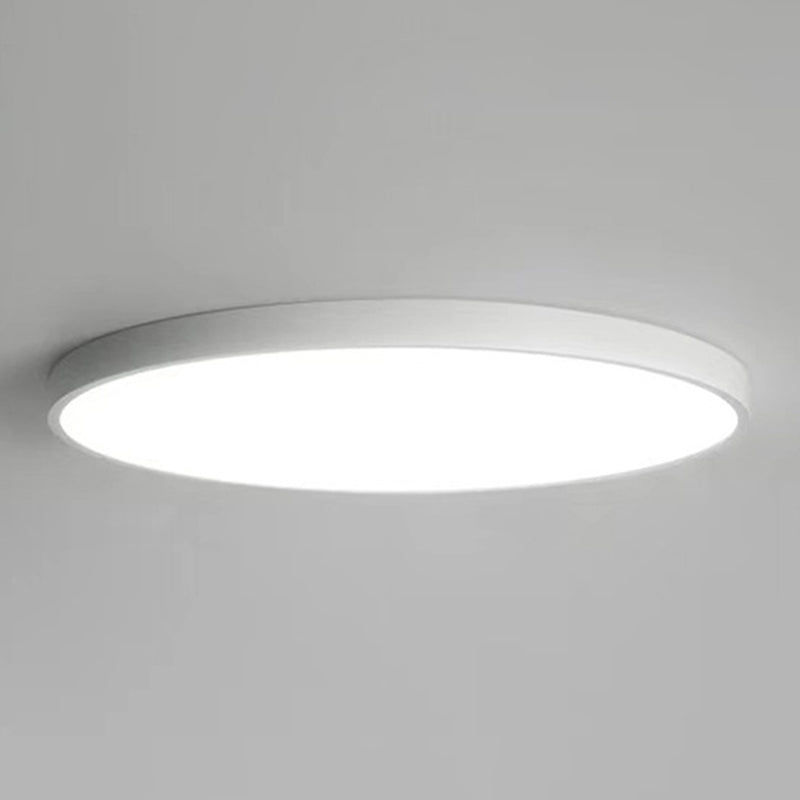 Ultra-thin Round Flush Mount Ceiling Lights Minimalist LED Flush Ceiling Lights for Bedroom
