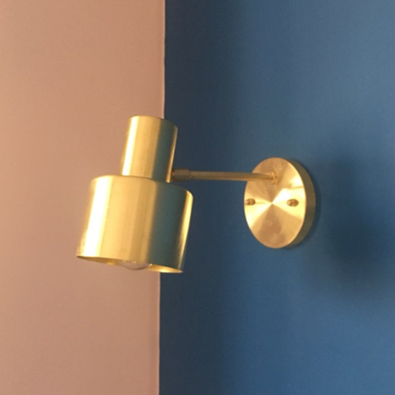 Cylinderical Wall Light Sconce Nordic Luxury Style 1 Light Sconces