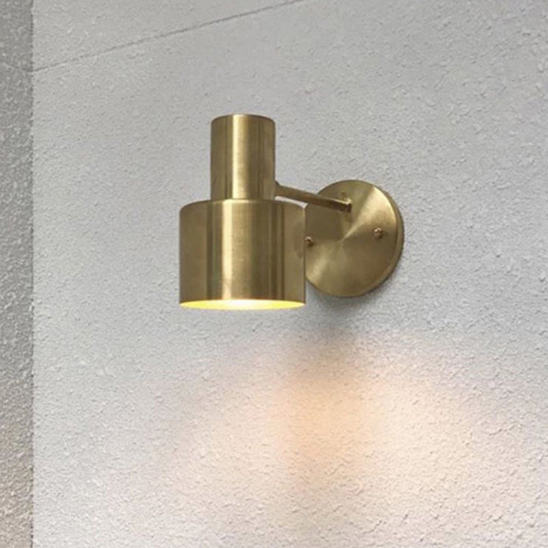 Cylinderical Wall Light Sconce Nordic Luxury Style 1 Light Sconces