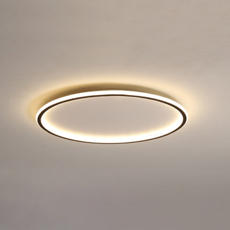 Schlafzimmer LED Flush Deckenleuchten Super-dünne zeitgenössische Flush Mount Licht mit Kreis Form