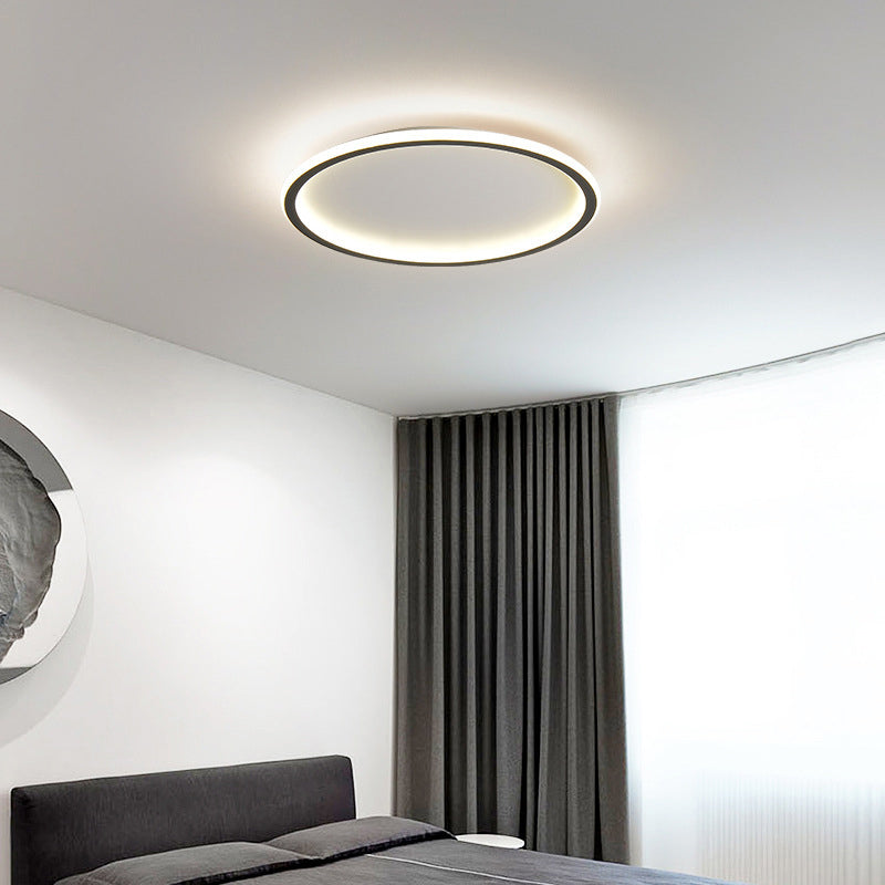 Schlafzimmer LED Flush Deckenleuchten Super-dünne zeitgenössische Flush Mount Licht mit Kreis Form