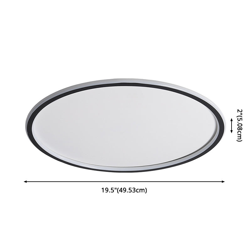 Schlafzimmer LED Flush Deckenleuchten Super-dünne zeitgenössische Flush Mount Licht mit Kreis Form