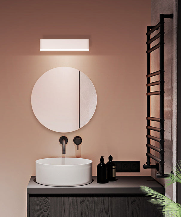 Application de lumière murale rectangulaire Appiculture de métal de style minimaliste moderne