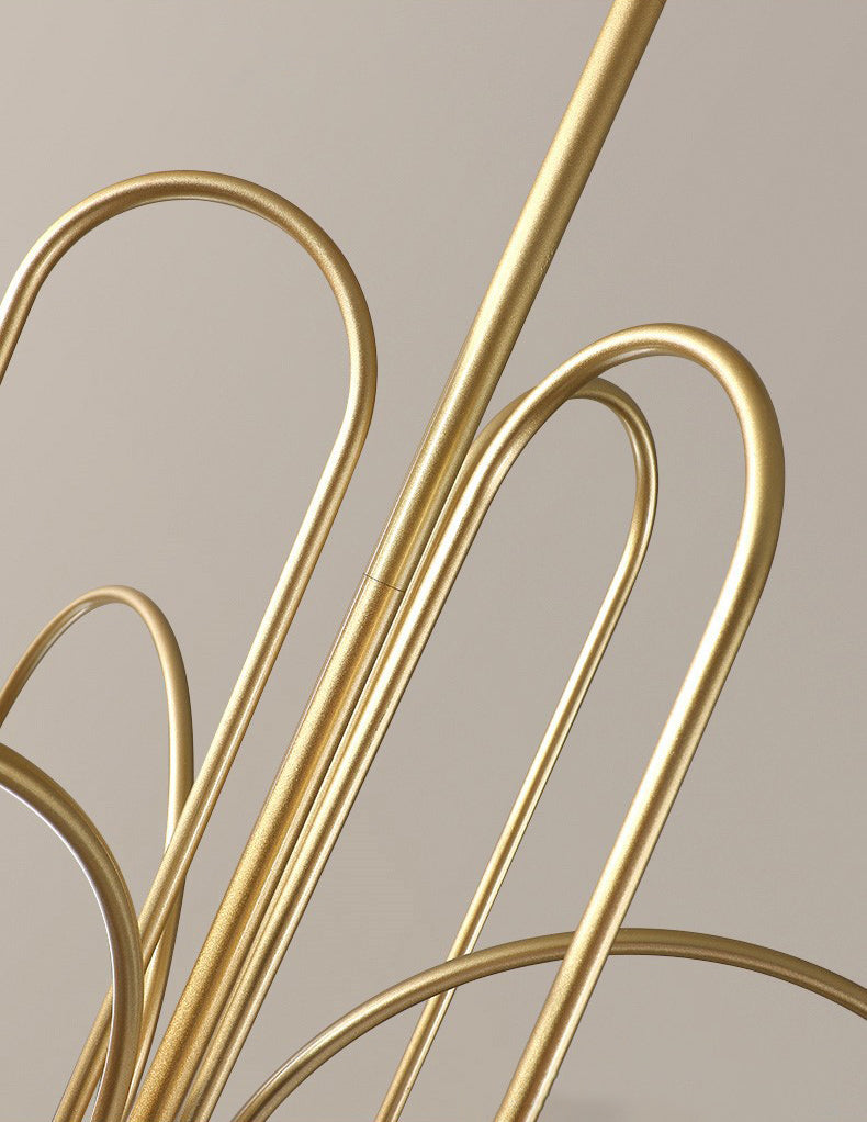 Modern Minimalist Chandelier Light Fixture Spherical White Glass Ceiling Chandelier for Living Room