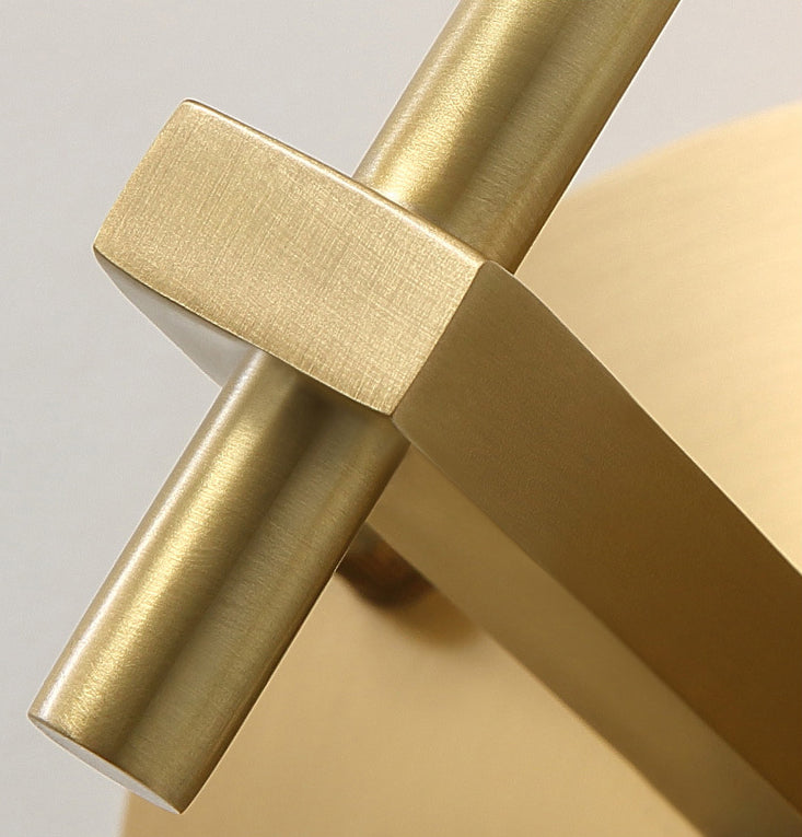 Luz nórdica estilo extravagante extravagante iluminación de pared global cristal 1 apliques de luz