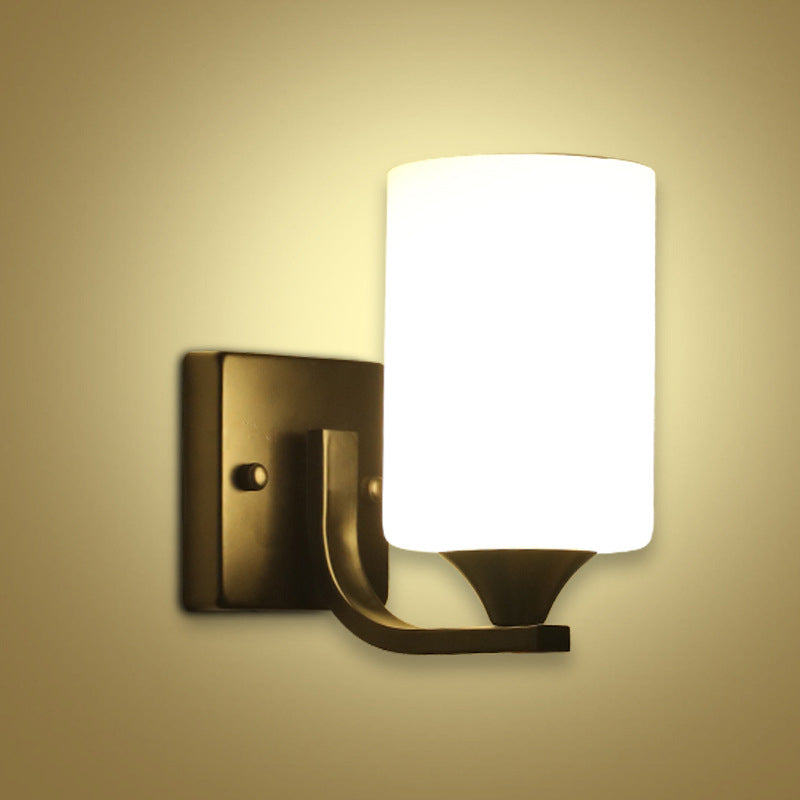 Cilinder Wandlicht SCONCE Moderne minimalistische stijl Glass Sconces