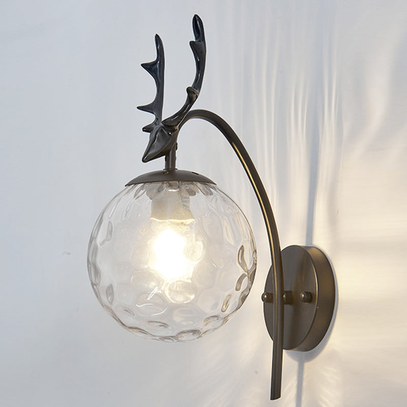 Modern Creative Style Global Wall Light Sconce Glass 1 Sconces Light