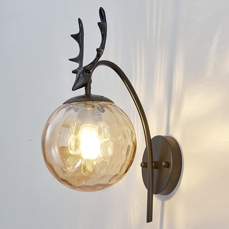 Modern Creative Style Global Wall Light Sconce Glass 1 Sconces Light