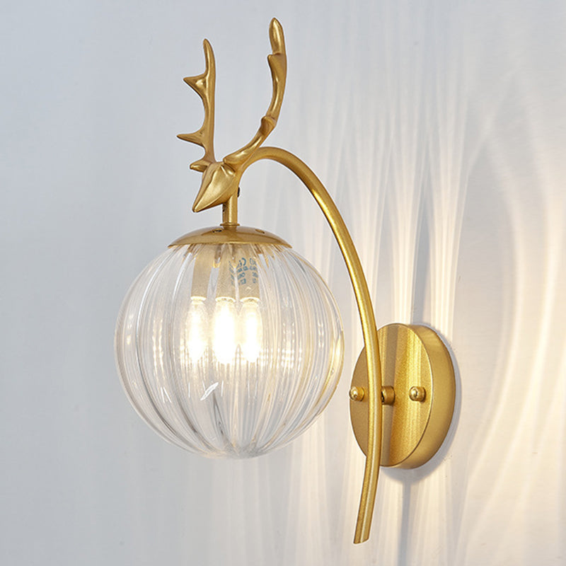 Modern Creative Style Global Wall Light Sconce Glass 1 Sconces Light