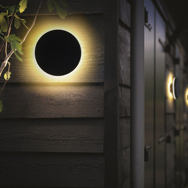 Geometric Wall Light Fixture Modern Minimalist Style Aluminum Wall Lamp