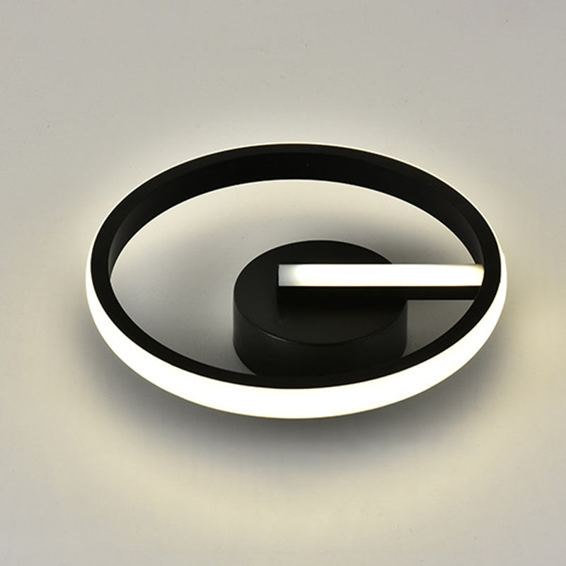 Geometric Ceiling Flush Mount Light Modern Acrylic LED Aisle Ceiling Light Fixture