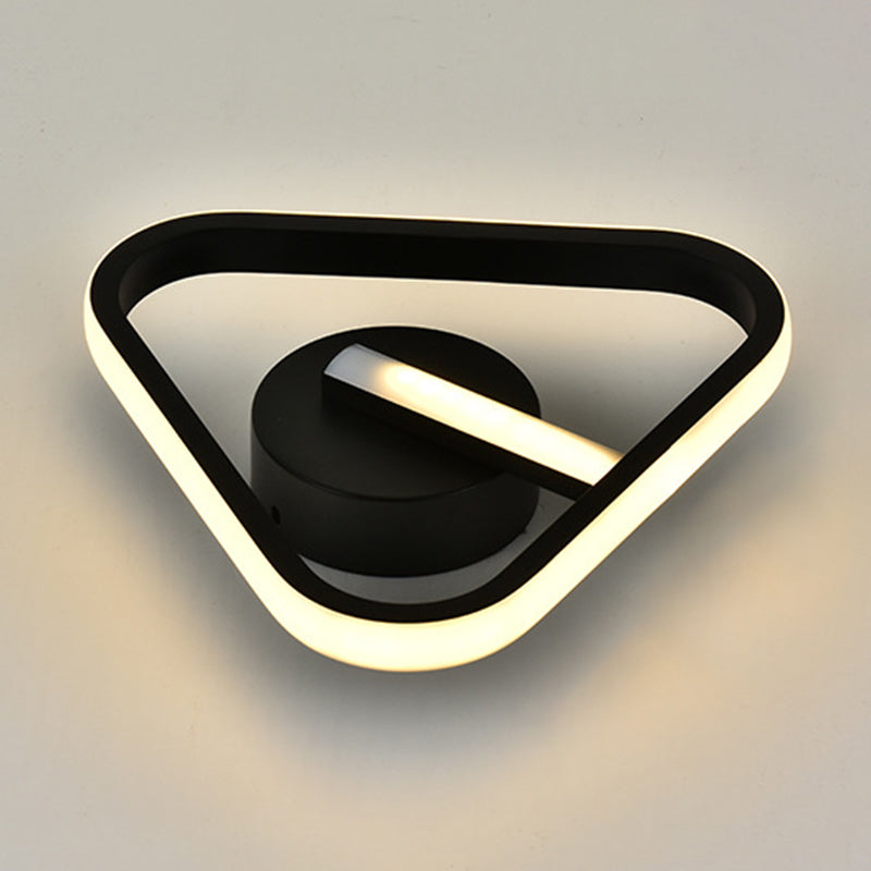 Geometric Ceiling Flush Mount Light Modern Acrylic LED Aisle Ceiling Light Fixture