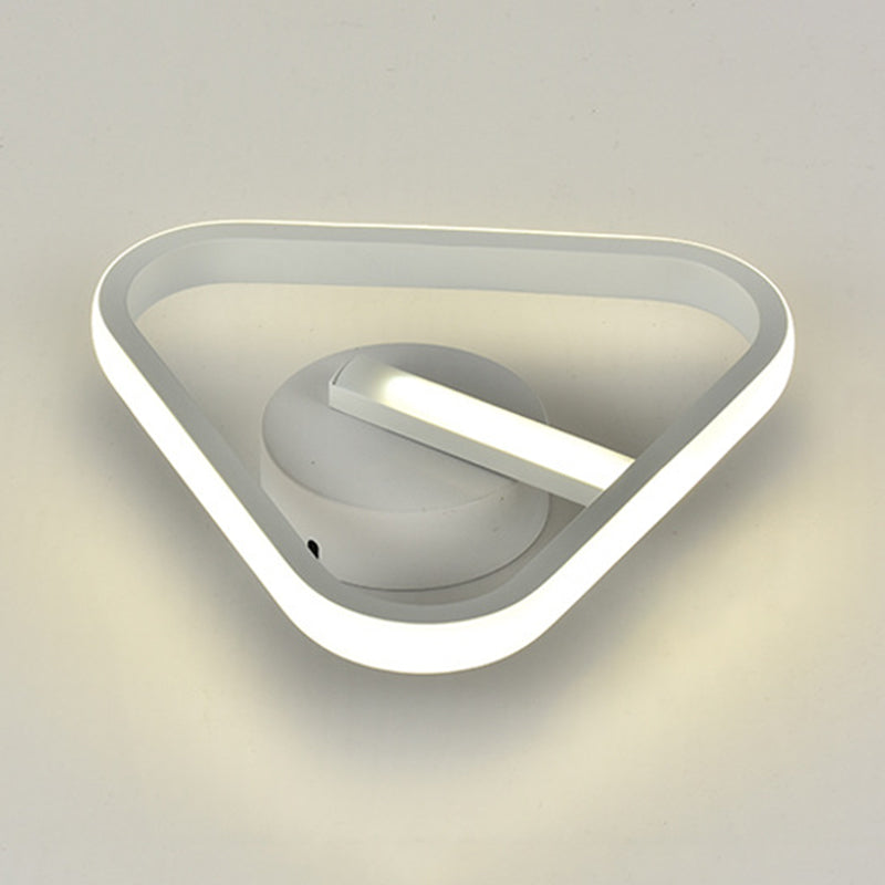 Geometric Ceiling Flush Mount Light Modern Acrylic LED Aisle Ceiling Light Fixture