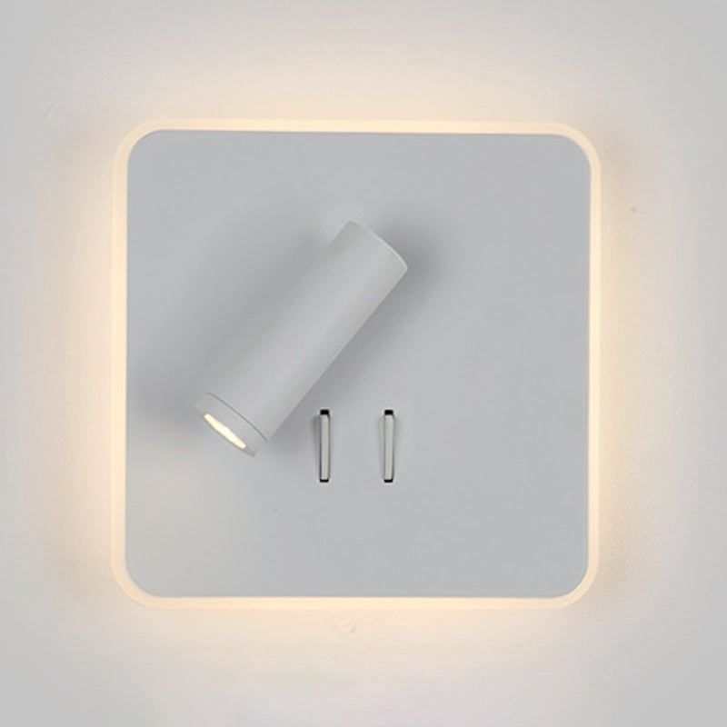 Modern Simplicity Geometric Wall Lamps Acrylic Wall Lighting Fixtures for Bedroom